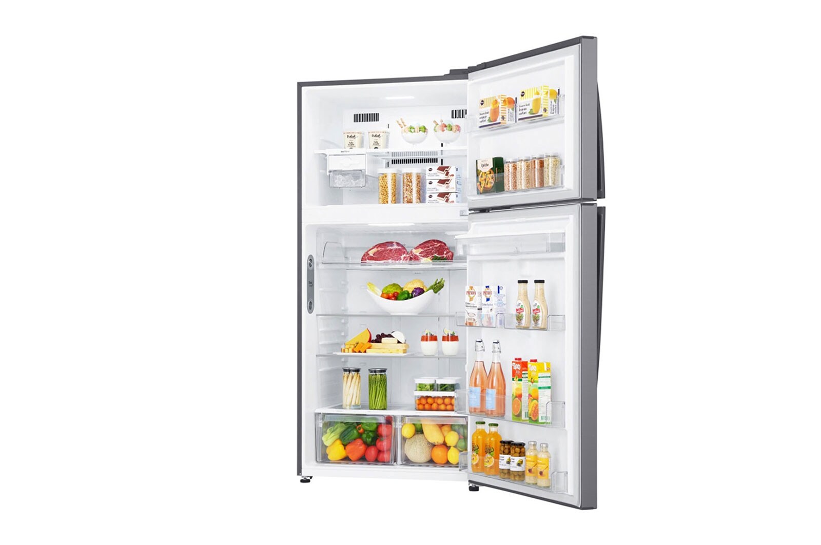 LG Frigorífico de 2 portas | 592 L | Etiqueta energética E | LinearCooLing™ | DoorCooLing+™ | Dispensador sem canaLização, GTF916PZPYD