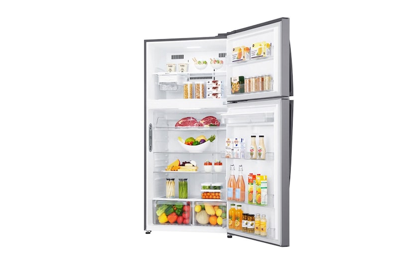 LG Frigorífico de 2 portas | 592 L | Etiqueta energética E | LinearCooLing™ | DoorCooLing+™ | Dispensador sem canaLização, GTF916PZPYD