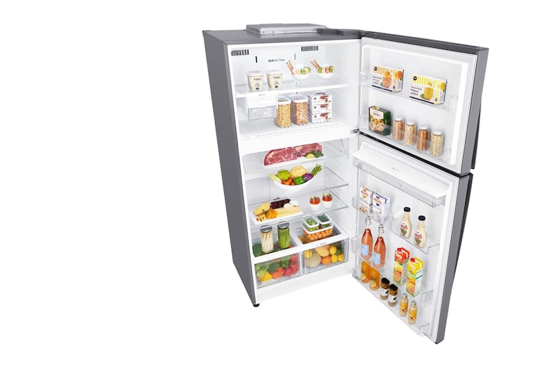 LG Frigorífico de 2 portas | 592 L | Etiqueta energética E | LinearCooLing™ | DoorCooLing+™ | Dispensador sem canaLização, GTF916PZPYD