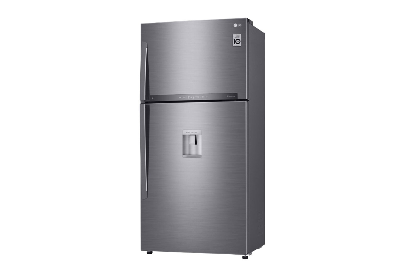 LG Frigorífico de 2 portas | 592 L | Etiqueta energética E | LinearCooLing™ | DoorCooLing+™ | Dispensador sem canaLização, GTF916PZPYD
