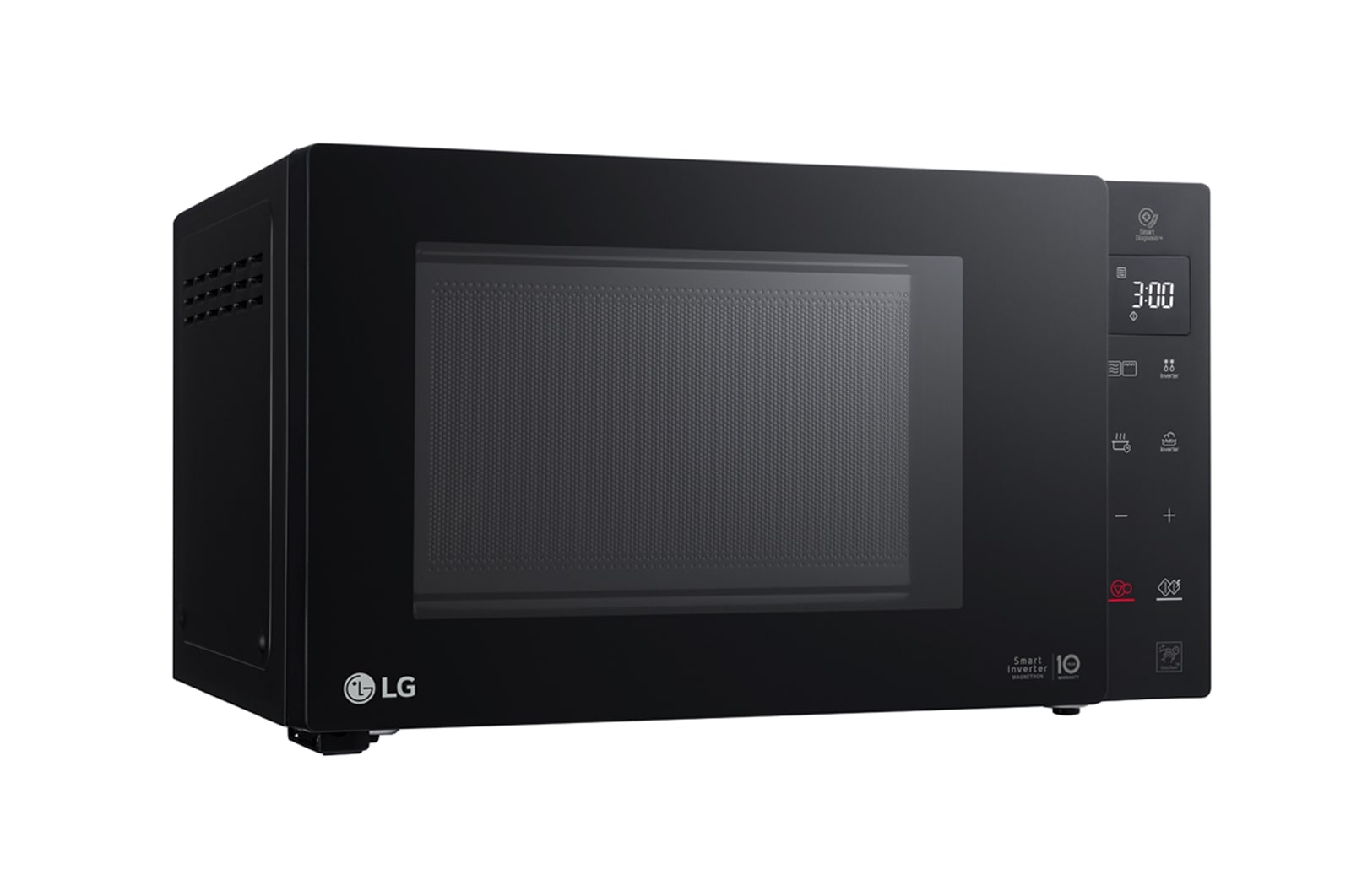 LG Micro-ondas com grill LG NeoChef™ MH6336GIB, 23 litros, 1000 W, Smart Inverter, EasyClean™, preto, MH6336GIB