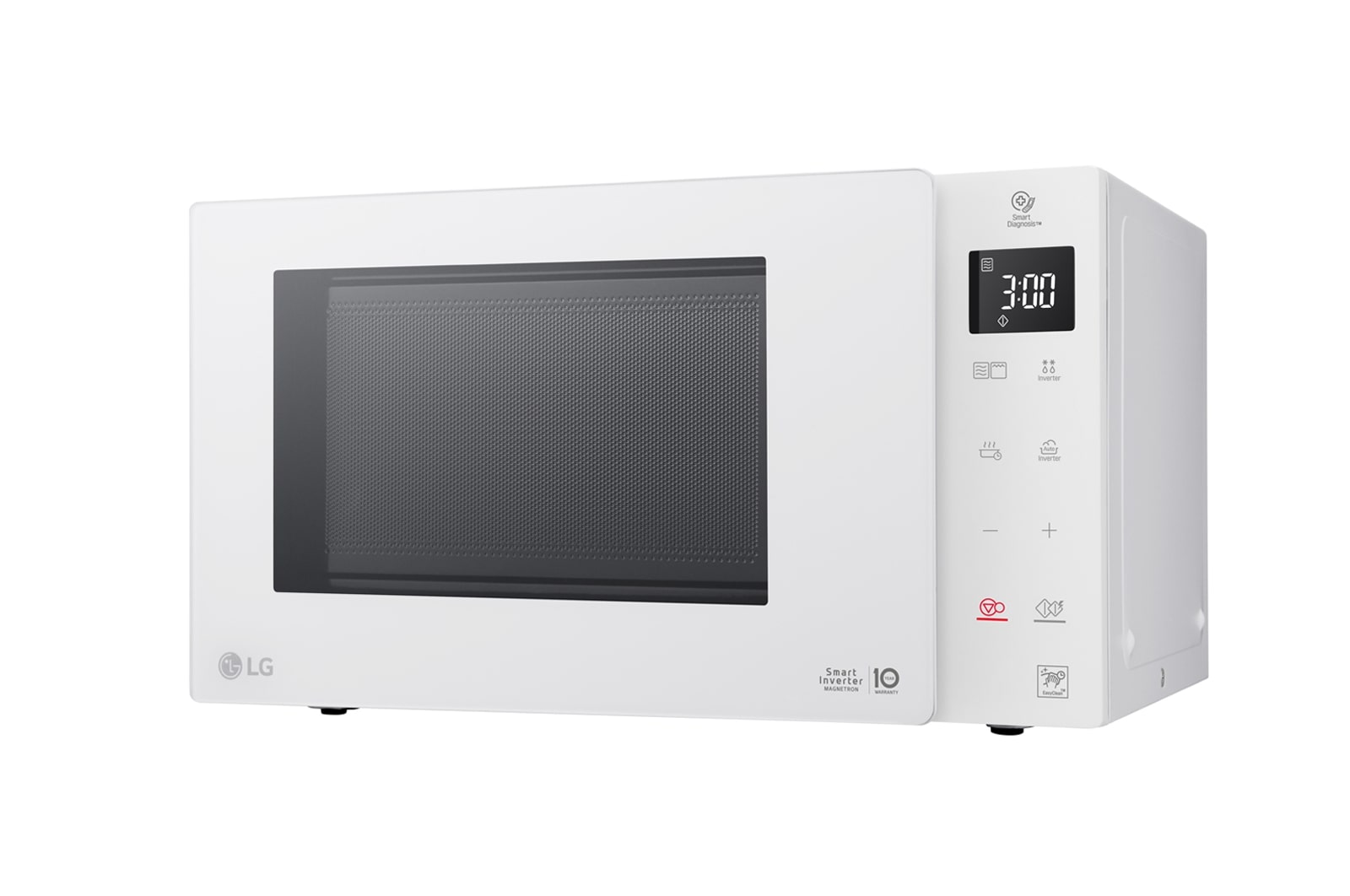 LG Micro-ondas com grill LG NeoChef™ MH6336GIH, 23 litros, 1000 W, Smart Inverter, EasyClean™, branco, MH6336GIH