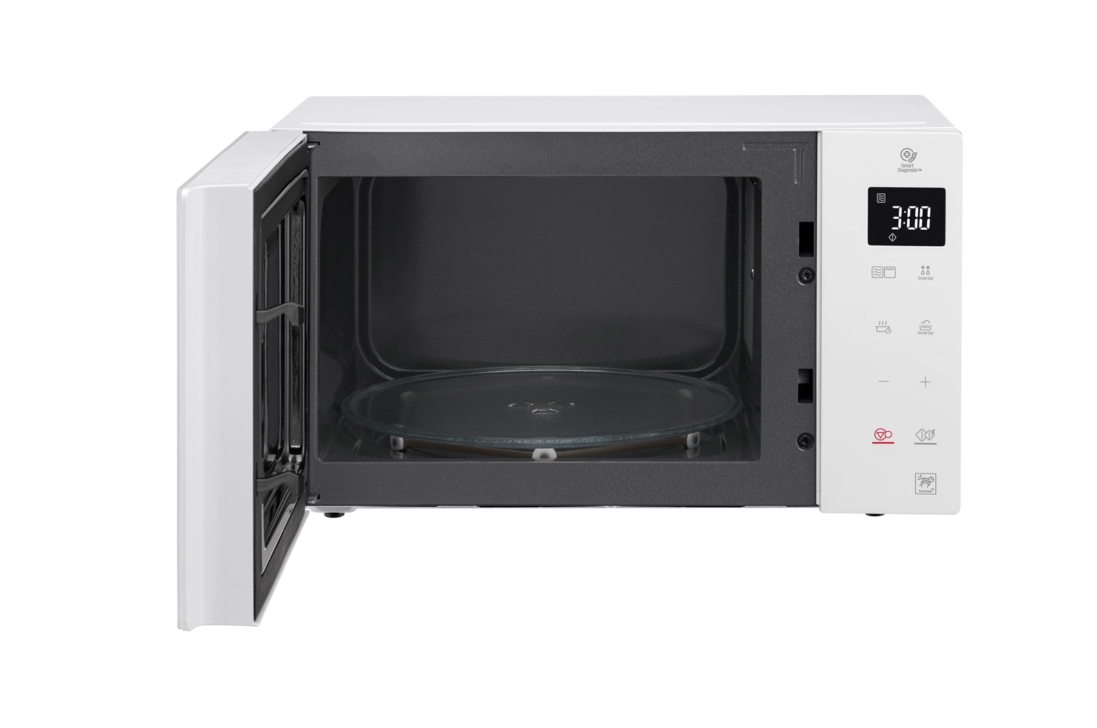 LG Micro-ondas com grill LG NeoChef™ MH6336GIH, 23 litros, 1000 W, Smart Inverter, EasyClean™, branco, MH6336GIH