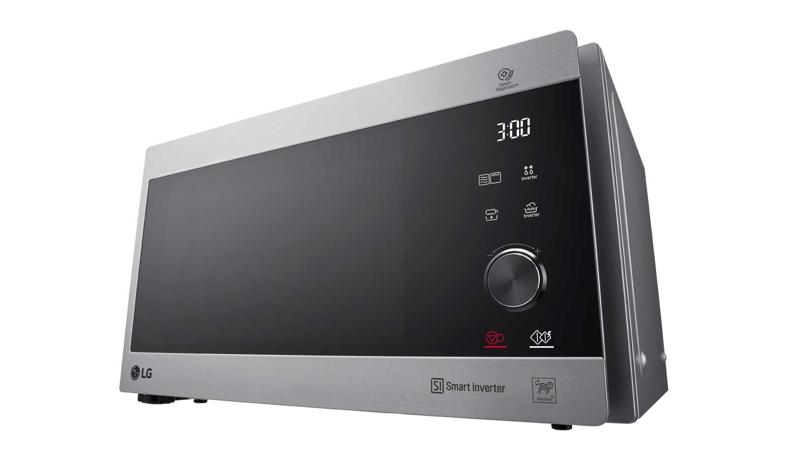 LG Micro-ondas com griLL | 25 L | 1000 W | Smart Inverter | EasyCLean™, MH6565CPS