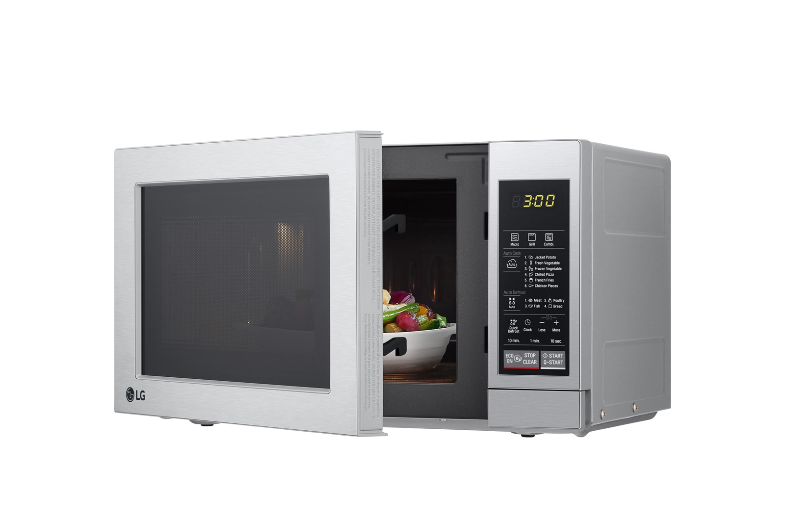 LG Micro-ondas com griLL | 20 L | 700 W | EasyCLean™, MH6044V