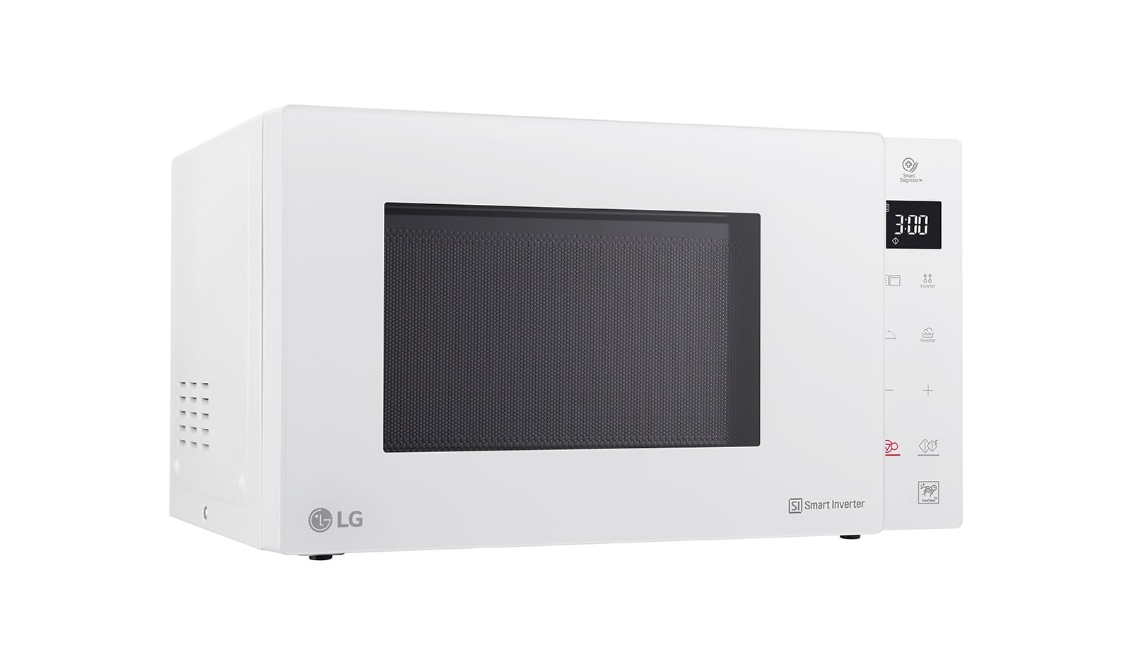 LG Micro-ondas com grill LG NeoChef™ MH6535GDH, 25 litros, 1000 W, Smart Inverter, EasyClean™, branco, MH6535GDH