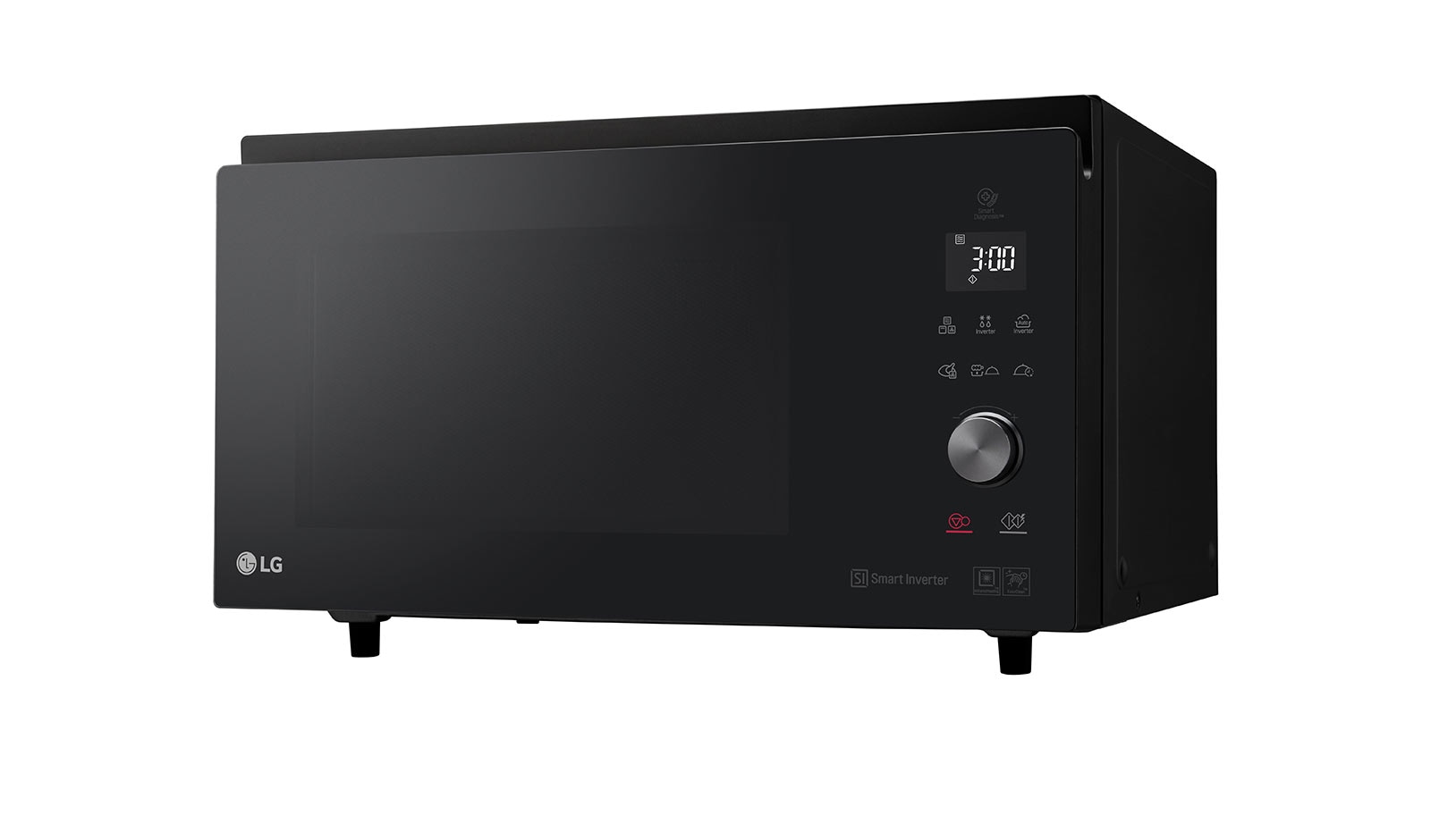 LG Micro-ondas de convecção | 39 L | 1100 W | Smart Inverter | EasyCLean™, MJ3965BPS