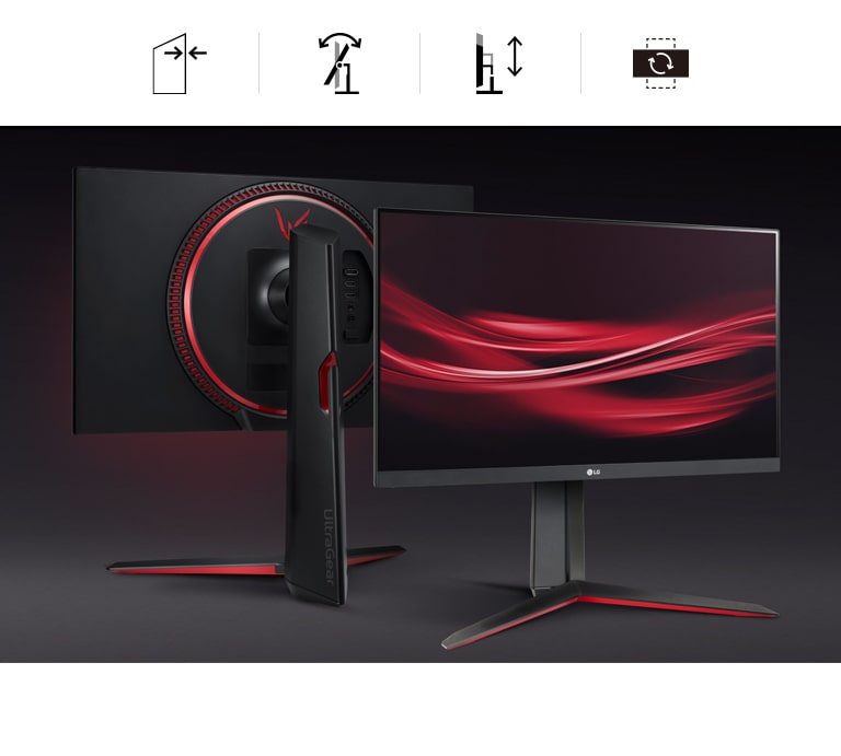 Monitor Sofisticado, Elegante e Envolvente com Inclinação Ajustável