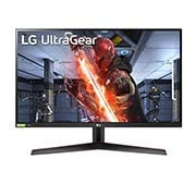 LG Monitor de jogo Full HD IPS 1ms (GtG) UltraGear™ de 27” com NVIDIA® compatível com G-SYNC®, 27GN600-B