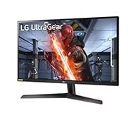 LG Monitor de jogo Full HD IPS 1ms (GtG) UltraGear™ de 27” com NVIDIA® compatível com G-SYNC®, 27GN600-B