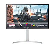 LG Monitor UHD 4K IPS de 27" com VESA DisplayHDR™ 400, 27UP650-W