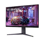 LG Monitor Gaming QHD UltraGear™ de 32” com taxa de atualização de 240 Hz (O/C 260 Hz), 32GQ850-B