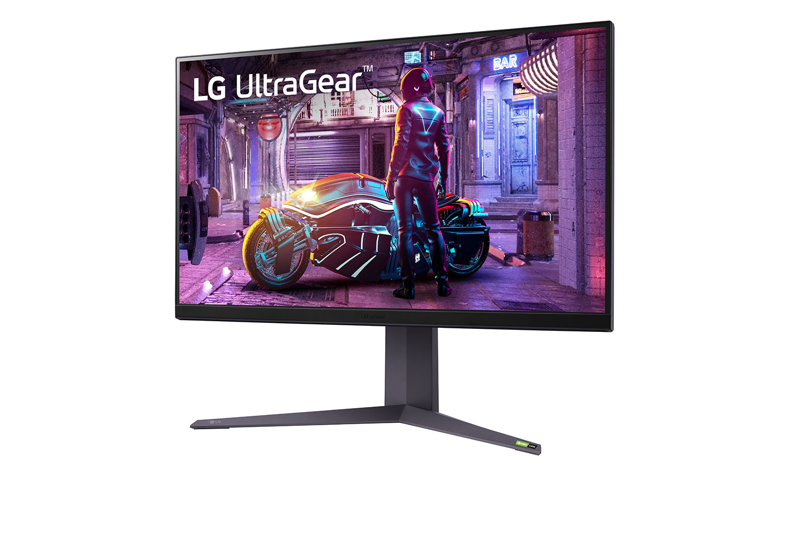 LG Monitor Gaming QHD UltraGear™ de 32” com taxa de atualização de 240 Hz (O/C 260 Hz), 32GQ850-B