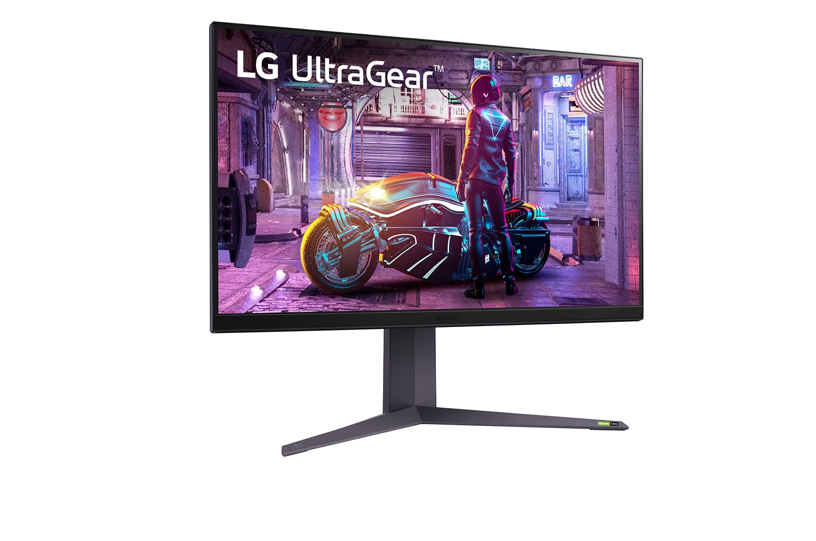 LG Monitor Gaming QHD UltraGear™ de 32” com taxa de atualização de 240 Hz (O/C 260 Hz), 32GQ850-B