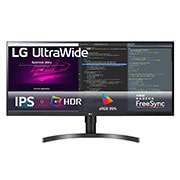 LG Monitor 34'' UltraWide™ QHD (3440 x 1440) IPS, 34WN750P-B