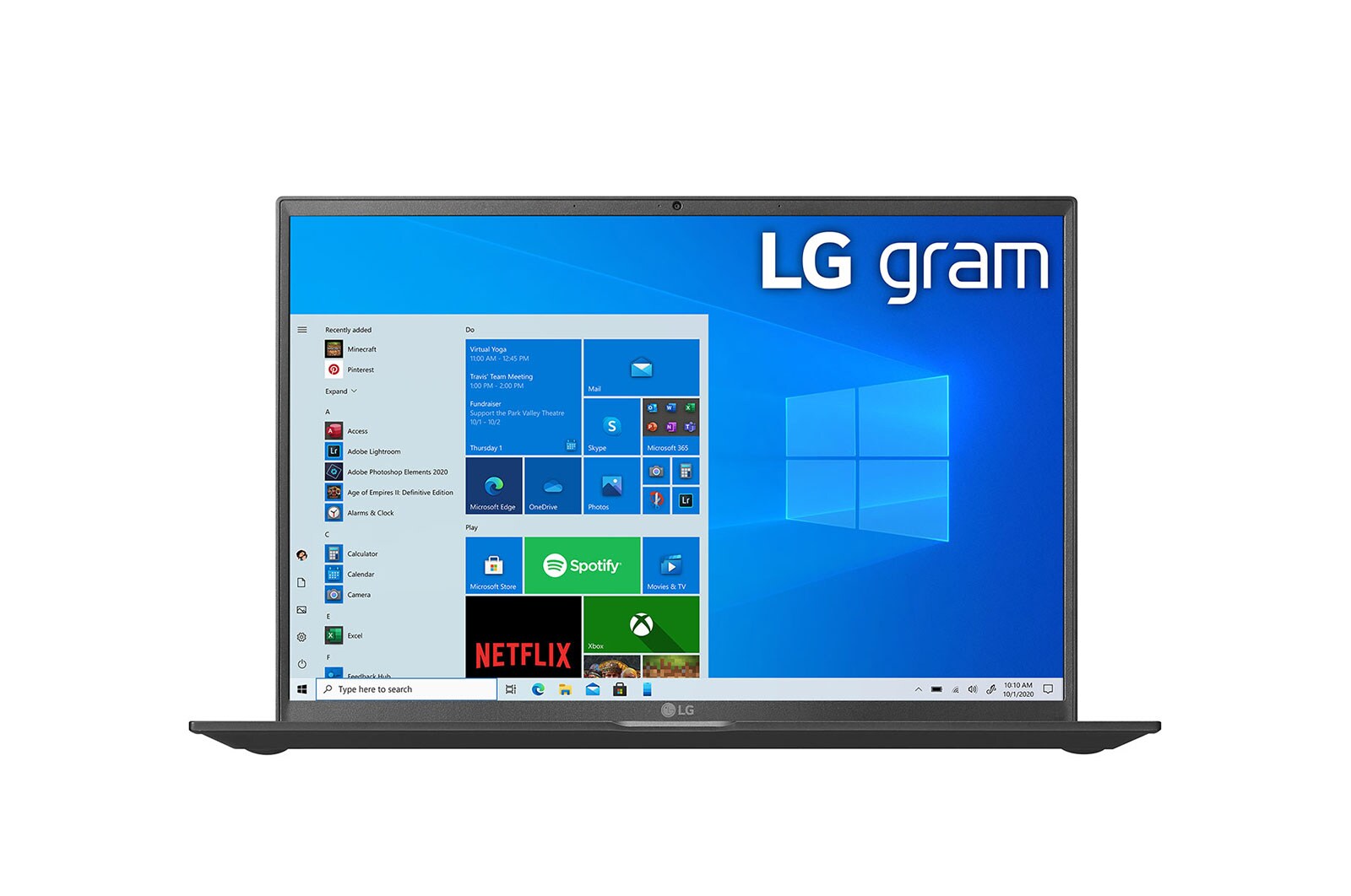 LG Portátil LG gram Ultraleve com ecrã 14'' 16:10 IPS e Plataforma Intel® Evo™, 14Z90P-G.AP56P