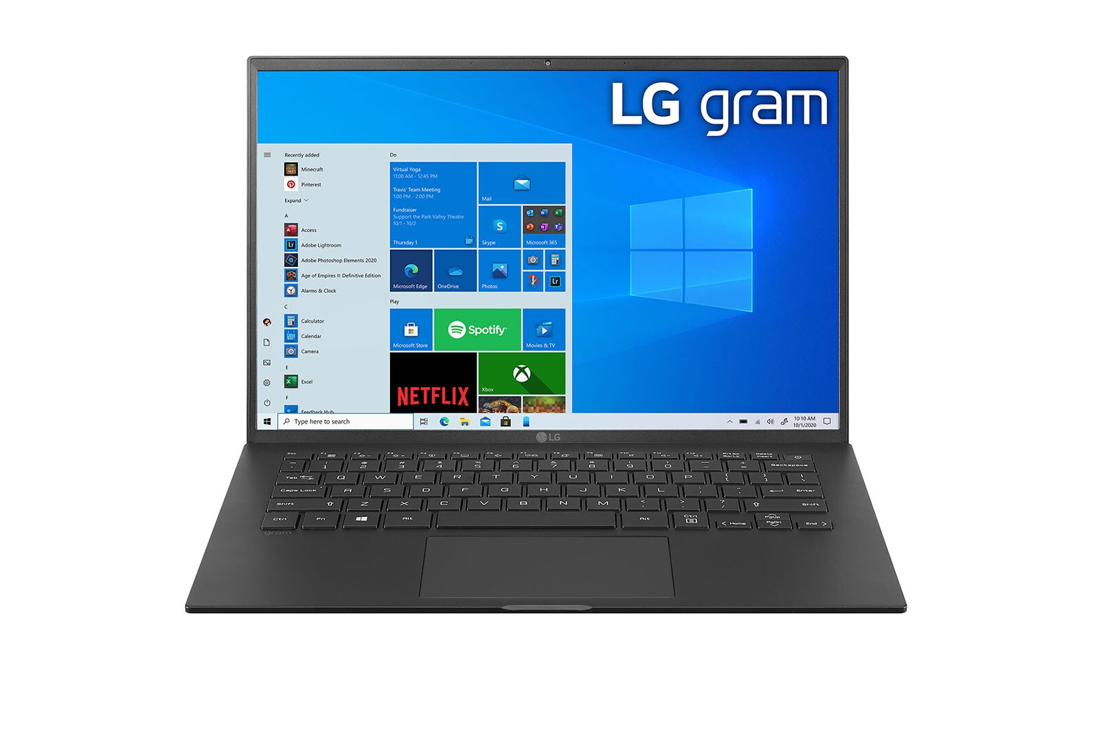 LG Portátil LG gram Ultraleve com ecrã 14'' 16:10 IPS e Plataforma Intel® Evo™, 14Z90P-G.AP56P