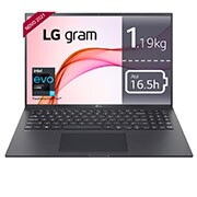 LG Portátil LG gram Ultraleve com ecrã 16" IPS e Plataforma Intel® Evo™, 16Z90P-G.AA86P