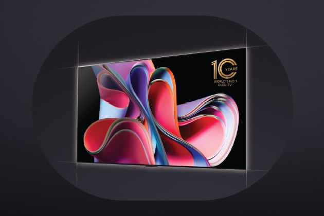 LG OLED evo TV 4K, série G3, Gallery Edition, Processador α9 Gen6 4K AI,  webOS 23 - OLED77G36LA