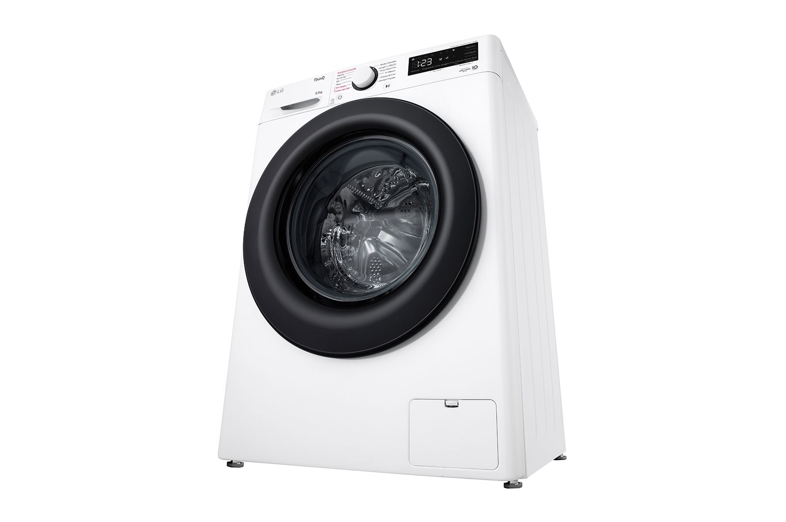 LG Máquina de lavar roupa slim LG F2WV3058S6W, 8,5 kg, eficiência energética A, 1200 r.p.m., AI DD™, Steam™, branco, F2WV3058S6W