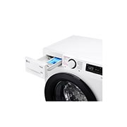 LG Máquina de lavar roupa slim LG F2WV3058S6W, 8,5 kg, eficiência energética A, 1200 r.p.m., AI DD™, Steam™, branco, F2WV3058S6W