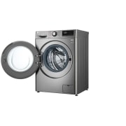 LG Máquina de lavar roupa slim LG F2WV5S85S2S, 8,5 kg, eficiência energética C, 1200 r.p.m., AI DD™, Steam™, TurboWash™, inox, F2WV5S85S2S