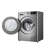 LG Máquina de lavar e secar roupa LG F4DV7009S2S, 9/6 kg, eficiência energética A/E, 1400 r.p.m., AI DD™, Steam™, TurboWash360™, EcoHybrid™, inox, F4DV7009S2S