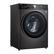 LG Máquina de lavar e secar roupa LG F4DV9510P2B, 10,5/7 kg, eficiência energética A/E, 1400 r.p.m., AI DD™, Steam+™, TurboWash360™, ezDispense™, EcoHybrid™, preto, F4DV9510P2B