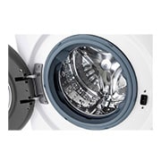 LG Máquina de lavar e secar roupa LG F4DV9512P2W, 12/8 kg, eficiência energética A/E, 1400 r.p.m., AI DD™, Steam+™, TurboWash360™, ezDispense™, EcoHybrid™, branco, F4DV9512P2W