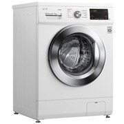 LG Máquina de lavar e secar roupa LG F4J3TG5WD, 8/5 kg, eficiência energética D/E, 1400 r.p.m., Inverter Direct Drive™, Steam™, branco, F4J3TG5WD