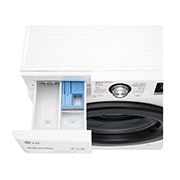 LG Máquina de lavar roupa LG F4WV3008S6W, 8 kg, eficiência energética C, 1400 r.p.m., AI DD™, Steam™, branco, F4WV3008S6W