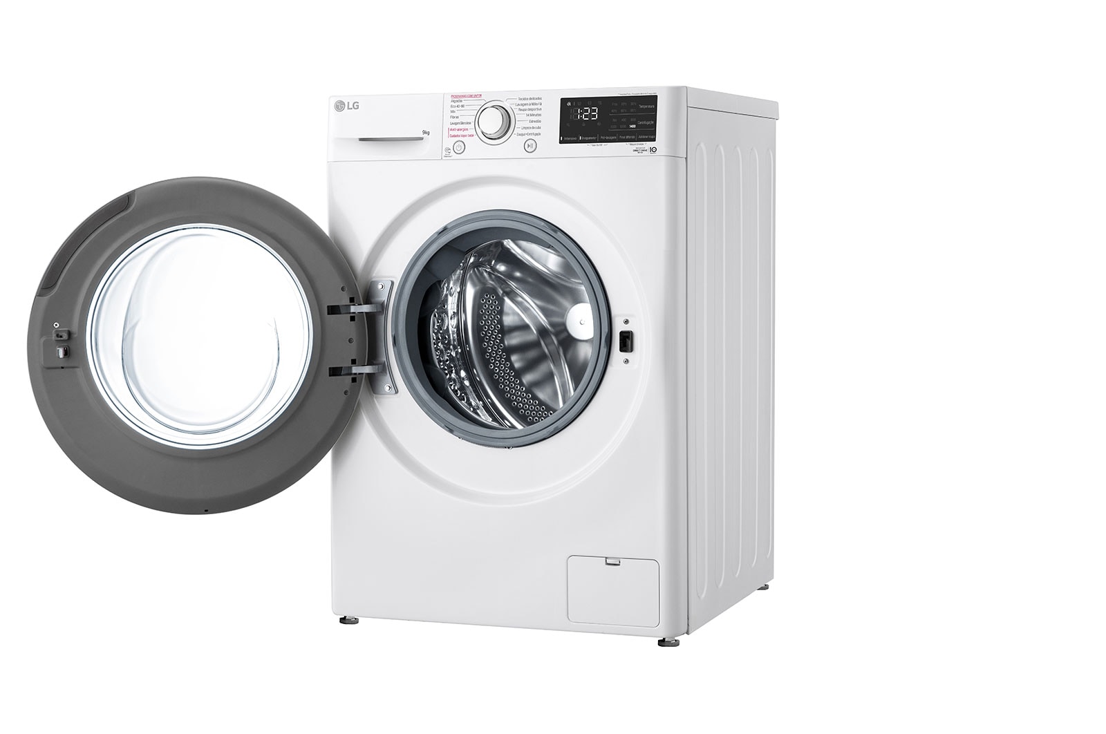 LG Máquina de lavar roupa LG F4WV3009S3W, 9 kg, eficiência energética B, 1400 r.p.m., AI DD™, Steam™, branco, F4WV3009S3W