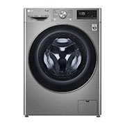 LG Máquina de lavar roupa LG F4WV7010S2S, 10,5 kg, eficiência energética A, 1400 r.p.m., AI DD™, Steam™, TurboWash360™, inox, F4WV7010S2S