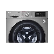 LG Máquina de lavar roupa LG F4WV7010S2S, 10,5 kg, eficiência energética A, 1400 r.p.m., AI DD™, Steam™, TurboWash360™, inox, F4WV7010S2S