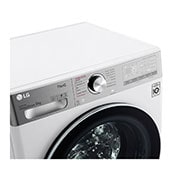 LG Máquina de lavar roupa LG F4WV9009P2W, 9 kg, eficiência energética A, 1400 r.p.m., AI DD™, Steam+™, TurboWash360™, branco, F4WV9009P2W