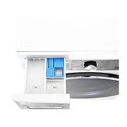 LG Máquina de lavar roupa LG F4WV9009P2W, 9 kg, eficiência energética A, 1400 r.p.m., AI DD™, Steam+™, TurboWash360™, branco, F4WV9009P2W