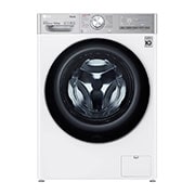 LG Máquina de lavar roupa LG F4WV9010P2W, 10,5 kg, eficiência energética A, 1400 r.p.m., AI DD™, Steam+™, TurboWash360™, branco, F4WV9010P2W