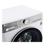 LG Máquina de lavar roupa LG F4WV9010P2W, 10,5 kg, eficiência energética A, 1400 r.p.m., AI DD™, Steam+™, TurboWash360™, branco, F4WV9010P2W