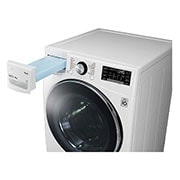 LG Máquina de secar roupa | 16 kg | Dual Inverter Heat Pump™ | Etiqueta energética A+++ | EcoHybrid™ | Limpeza automática condensador, RH16U8AVCW