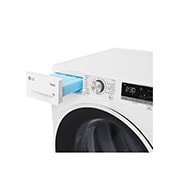 LG Máquina de secar roupa | 9 kg | Dual Inverter Heat Pump™ | Etiqueta energética A++ | EcoHybrid™ | Limpeza automática condensador, RH90V5AV6N