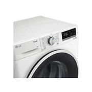 LG Máquina de secar roupa | 9 kg | Dual Inverter Heat Pump™ | Etiqueta energética A++ | EcoHybrid™ | Limpeza automática condensador, RH90V5AV6N