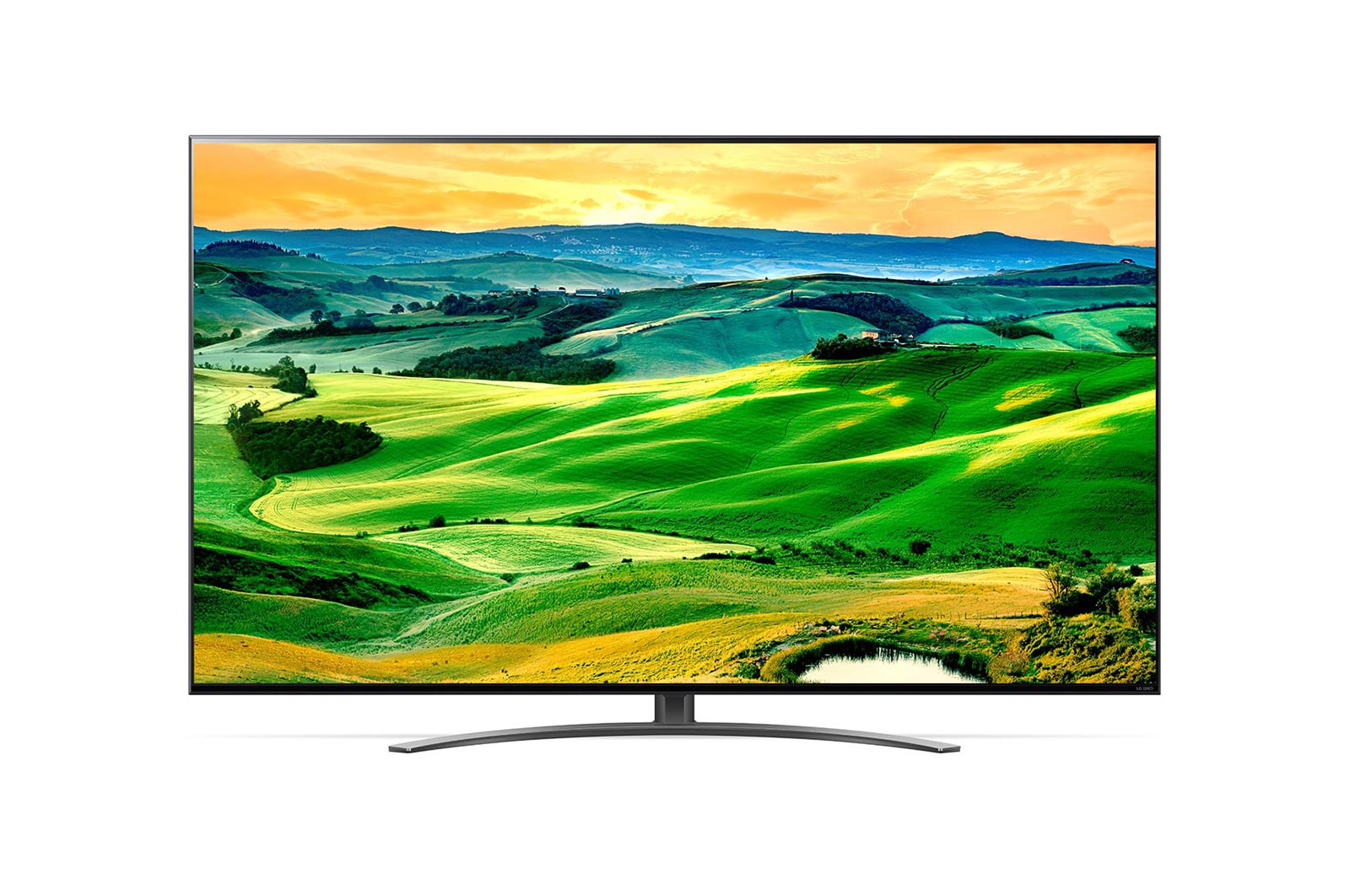 LG QNED TV 4K, série QNED81, Processador α7 Gen5 AI, webOS 22, 55QNED816QA