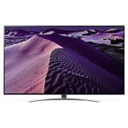 LG QNED MiniLED TV 4K, série QNED87, Processador α7 Gen5 AI, webOS 22, 55QNED876QB