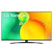 LG NanoCell TV 4K, série NANO76, Processador α5 Gen5 AI, webOS 22, 65NANO766QA