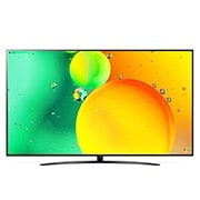 LG NanoCell TV 4K, série NANO76, Processador α5 Gen5 AI, webOS 22, 70NANO766QA