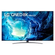 LG QNED MiniLED TV 8K, série QNED96, Processador α9 Gen5 AI, webOS 22, 75QNED966QA