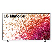 LG NanoCell TV 4K, série NANO75, Processador α7 Gen4 AI, webOS 6.0, 86NANO756PA