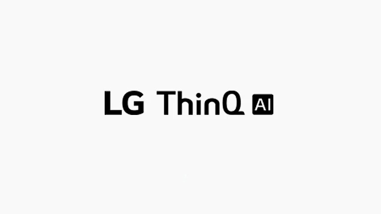 Este cartão descreve os comandos de voz. Logótipo LG ThinQ AI.