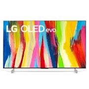 LG OLED evo TV 4K, série C2, Processador α9 Gen5 AI, webOS 22, OLED42C26LB