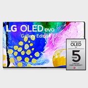 LG OLED evo TV 4K, série G2, Gallery Edition, Processador α9 Gen5 AI, webOS 22, OLED65G26LA